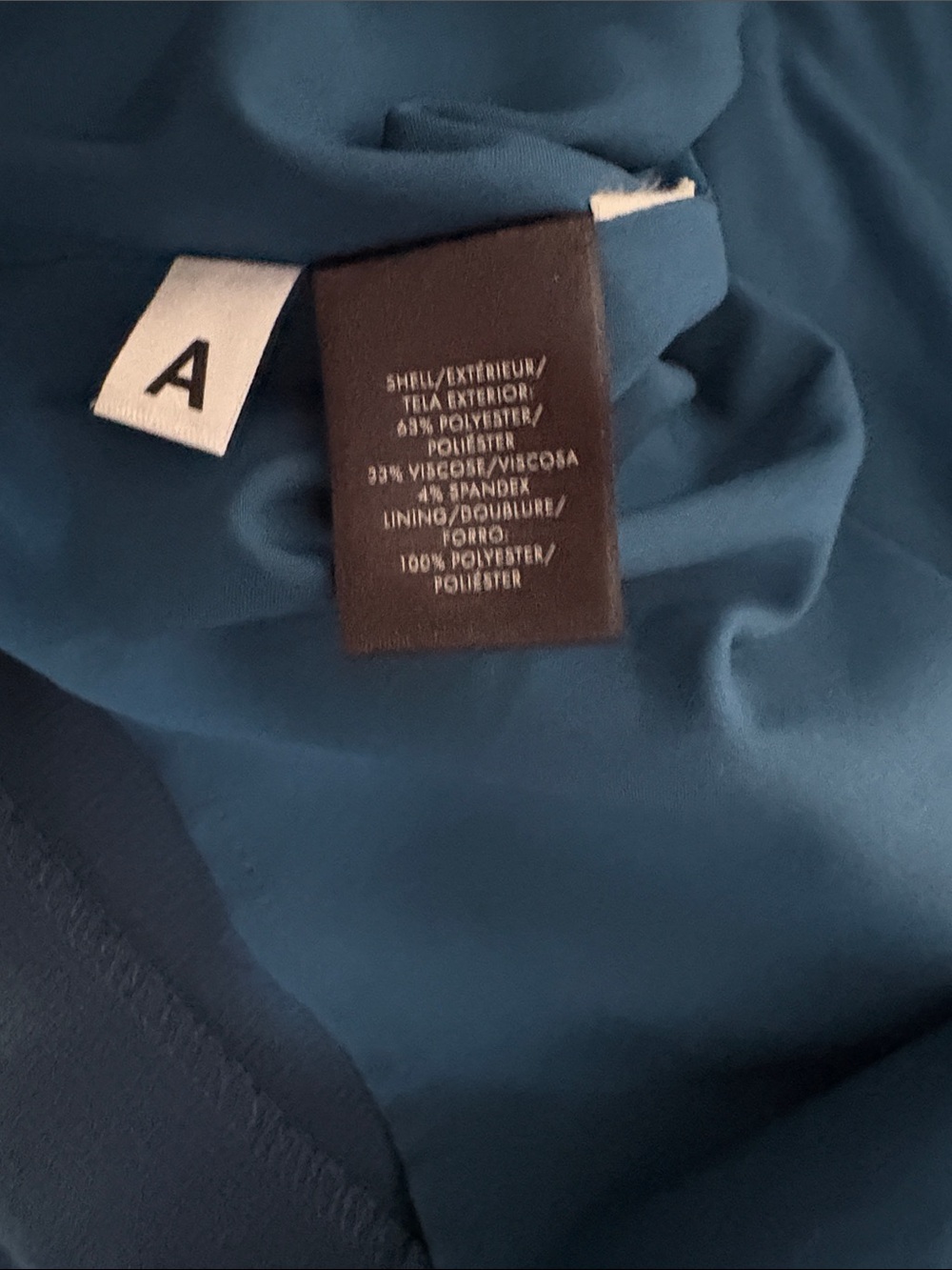 Ann Taylor Teal Blue Sleeveless Classic Square Sheath Dress Size 12T Tall Long - Picture 5 of 7